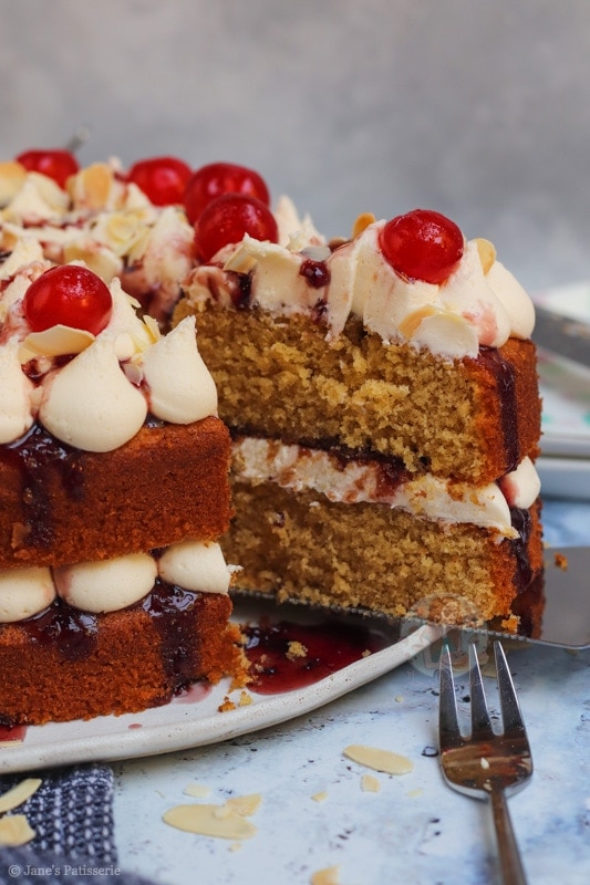 Berry Bakewell Cake! - Jane's Patisserie
