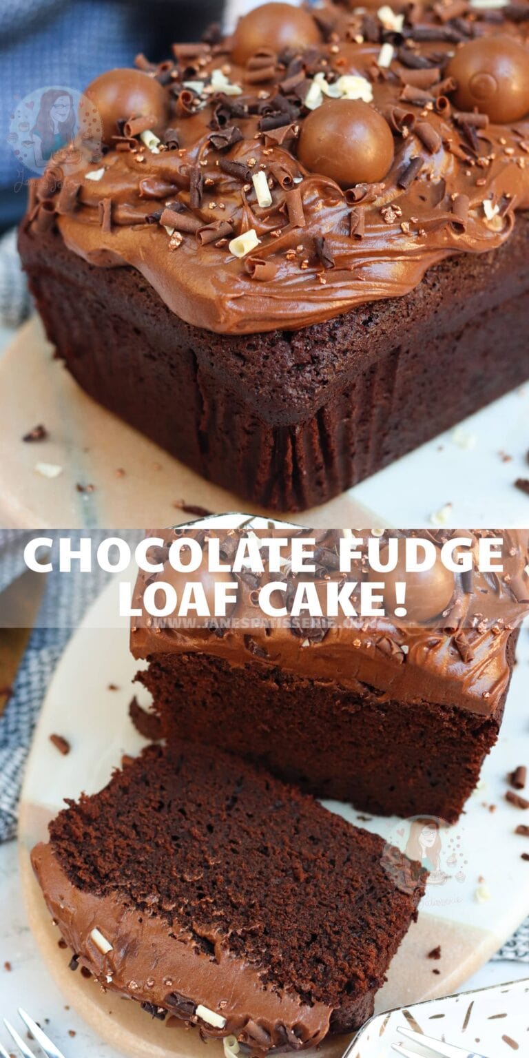 Chocolate Fudge Loaf Cake! Jane's Patisserie