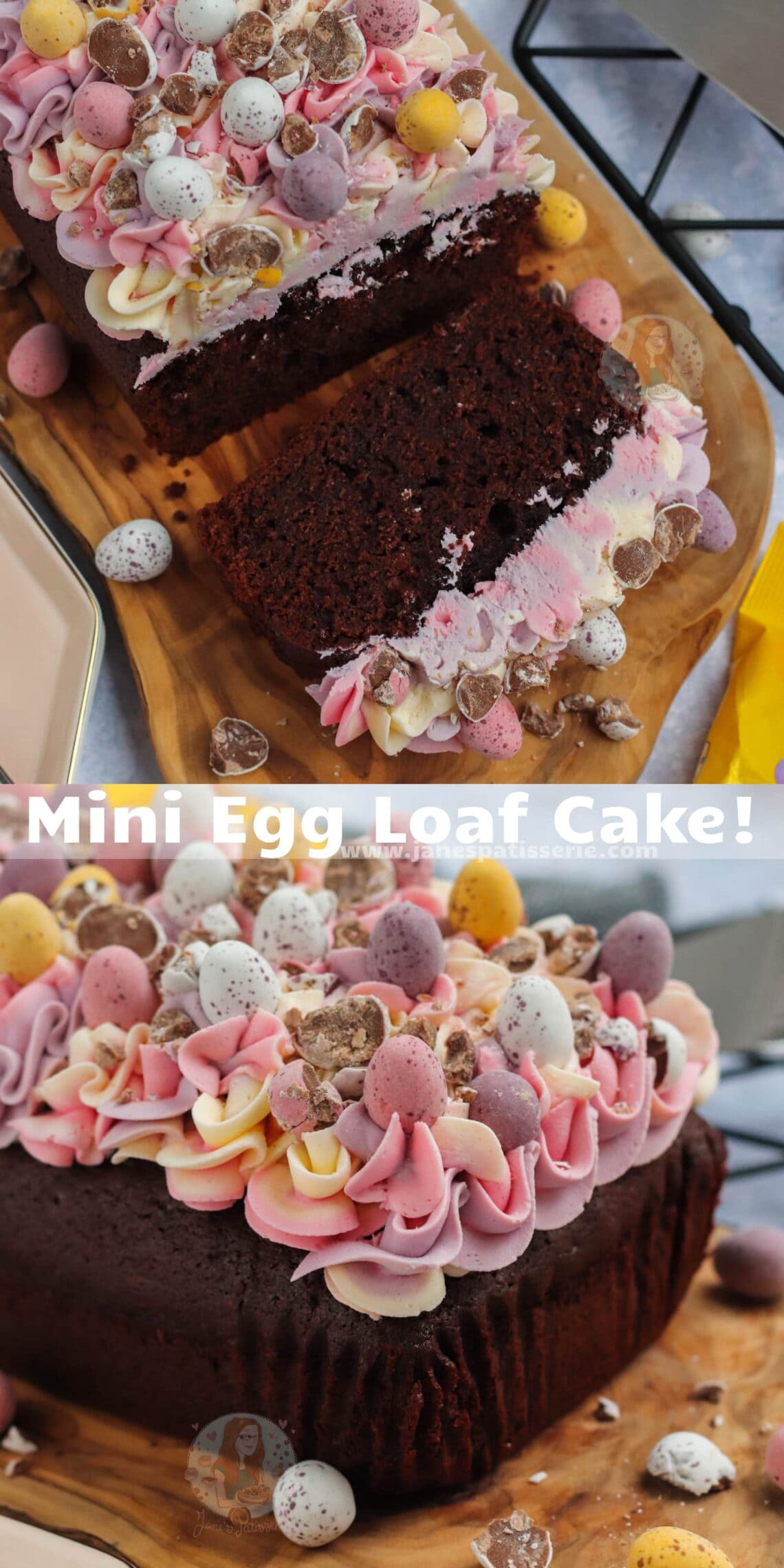 Mini Egg Loaf Cake! Jane's Patisserie