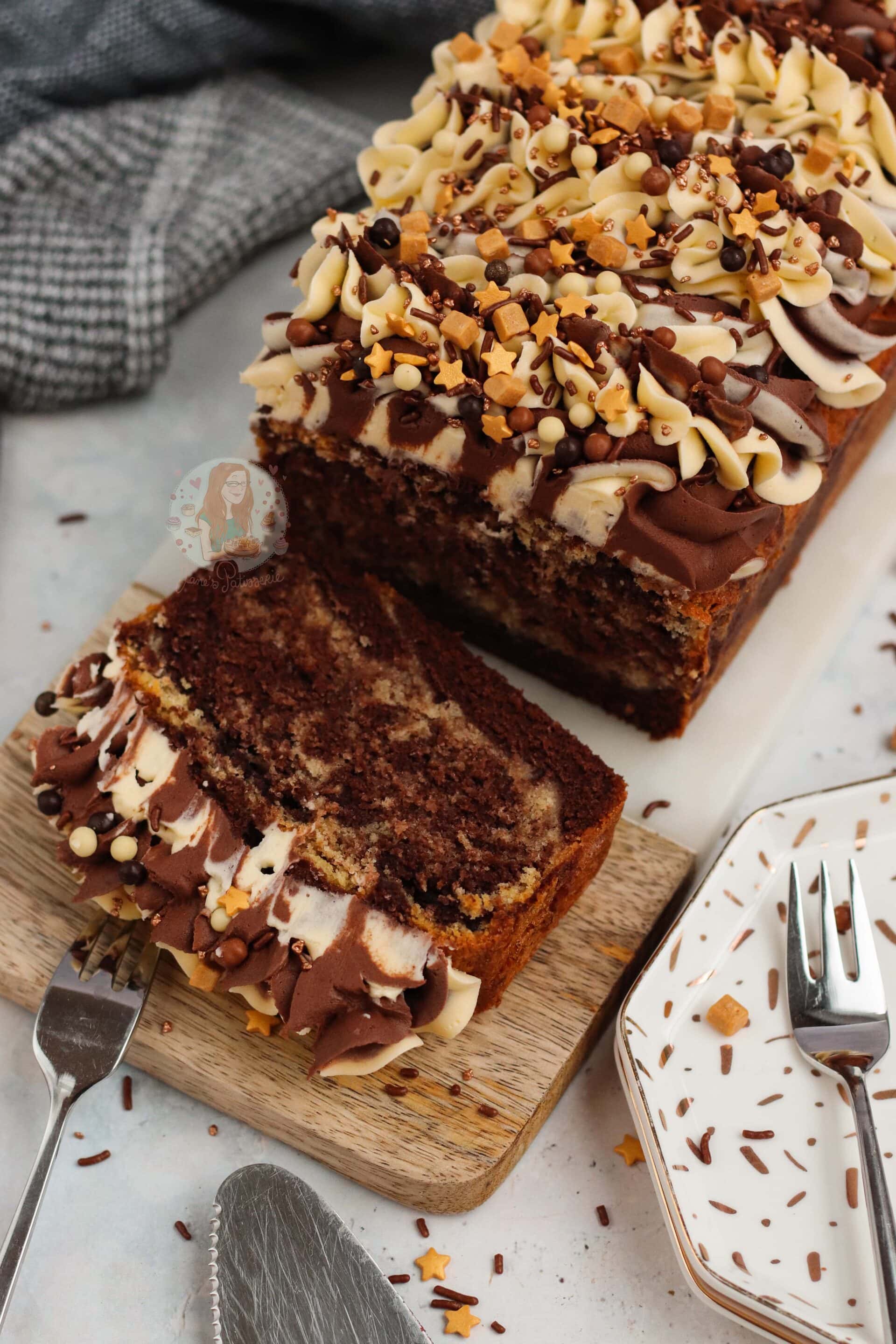 Marble Loaf Cake! Jane's Patisserie