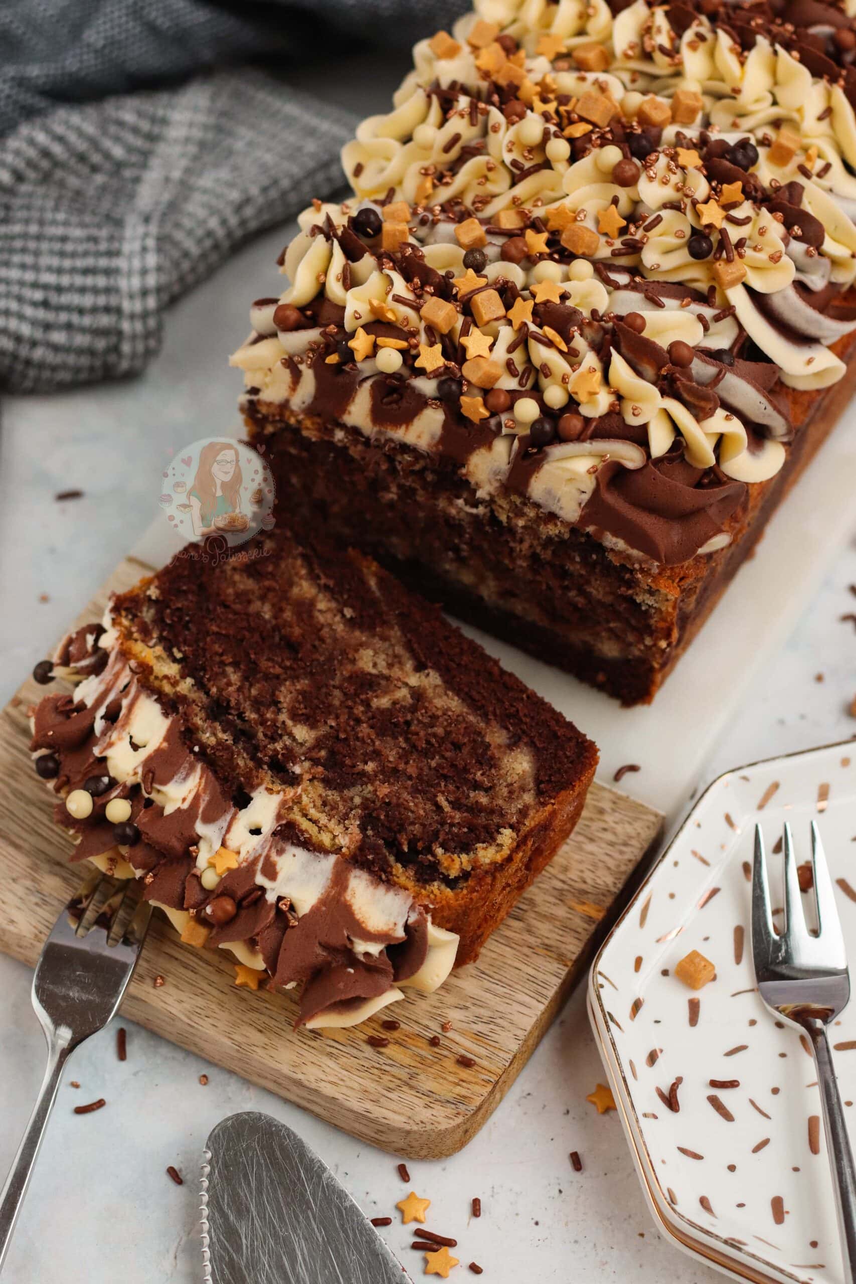 Marble Loaf Cake! Jane's Patisserie