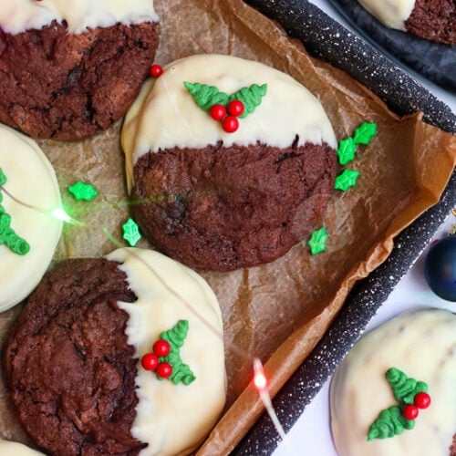 Christmas Pudding Cookies! Jane's Patisserie