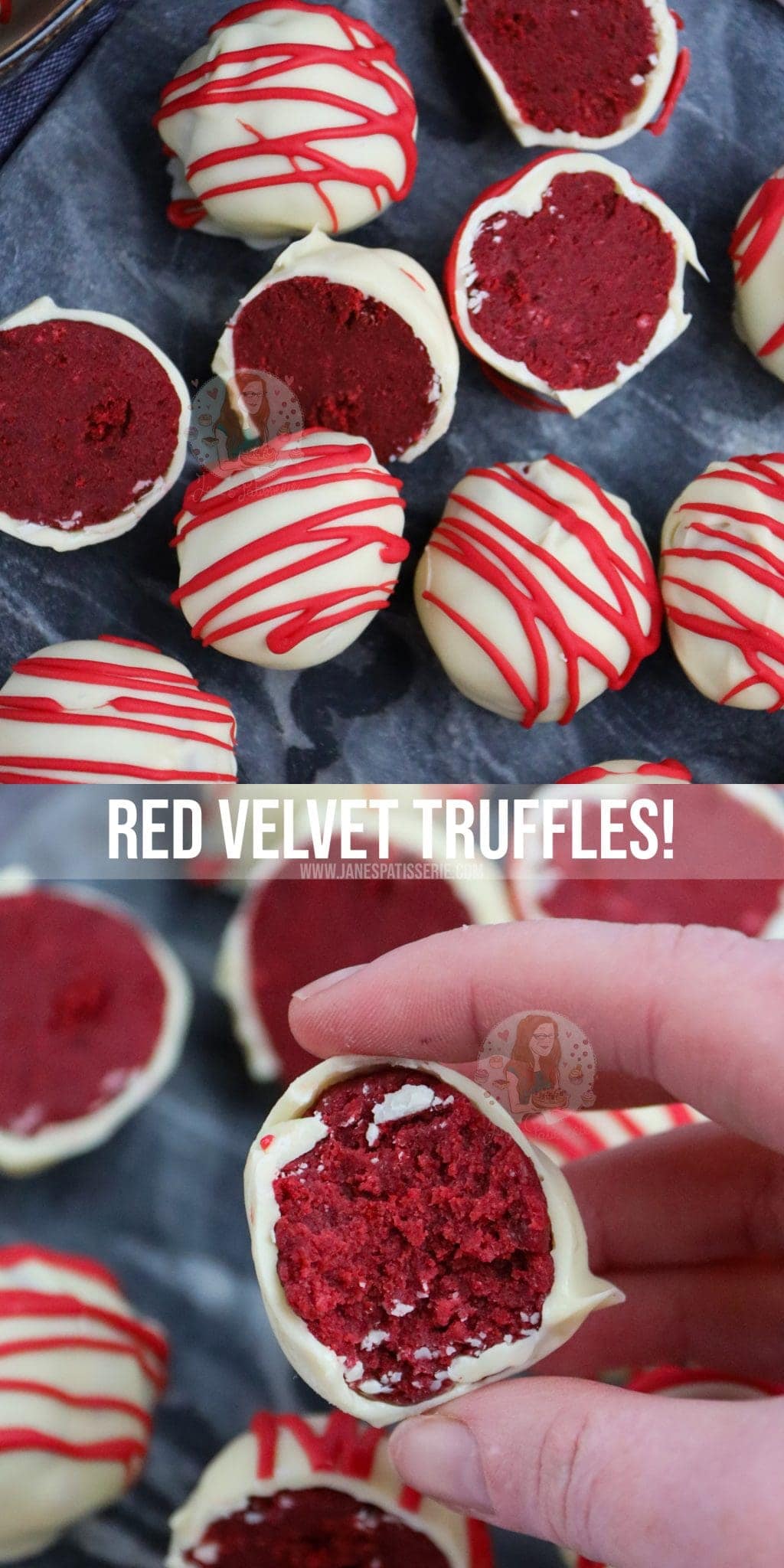 Red Velvet Cake Truffles! Jane's Patisserie