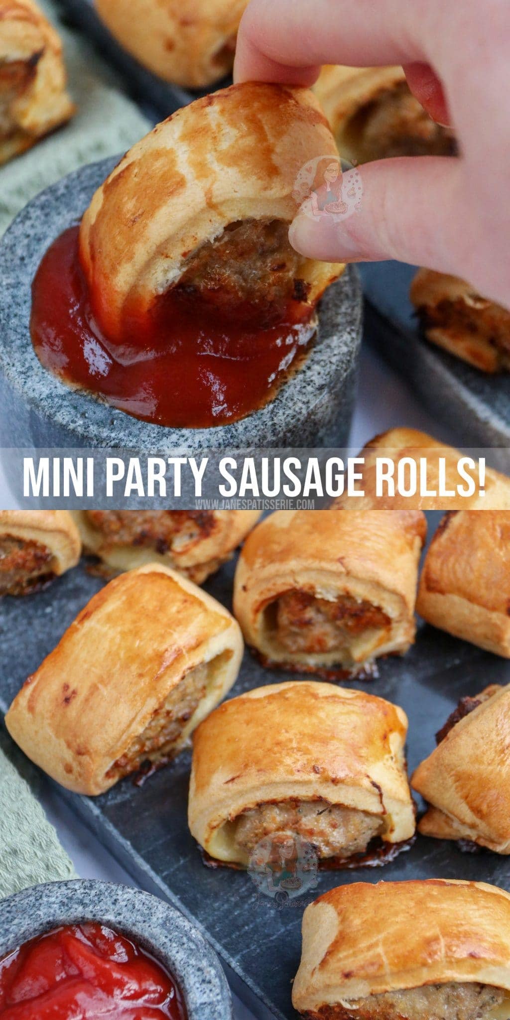 Mini Party Sausage Rolls! Jane's Patisserie