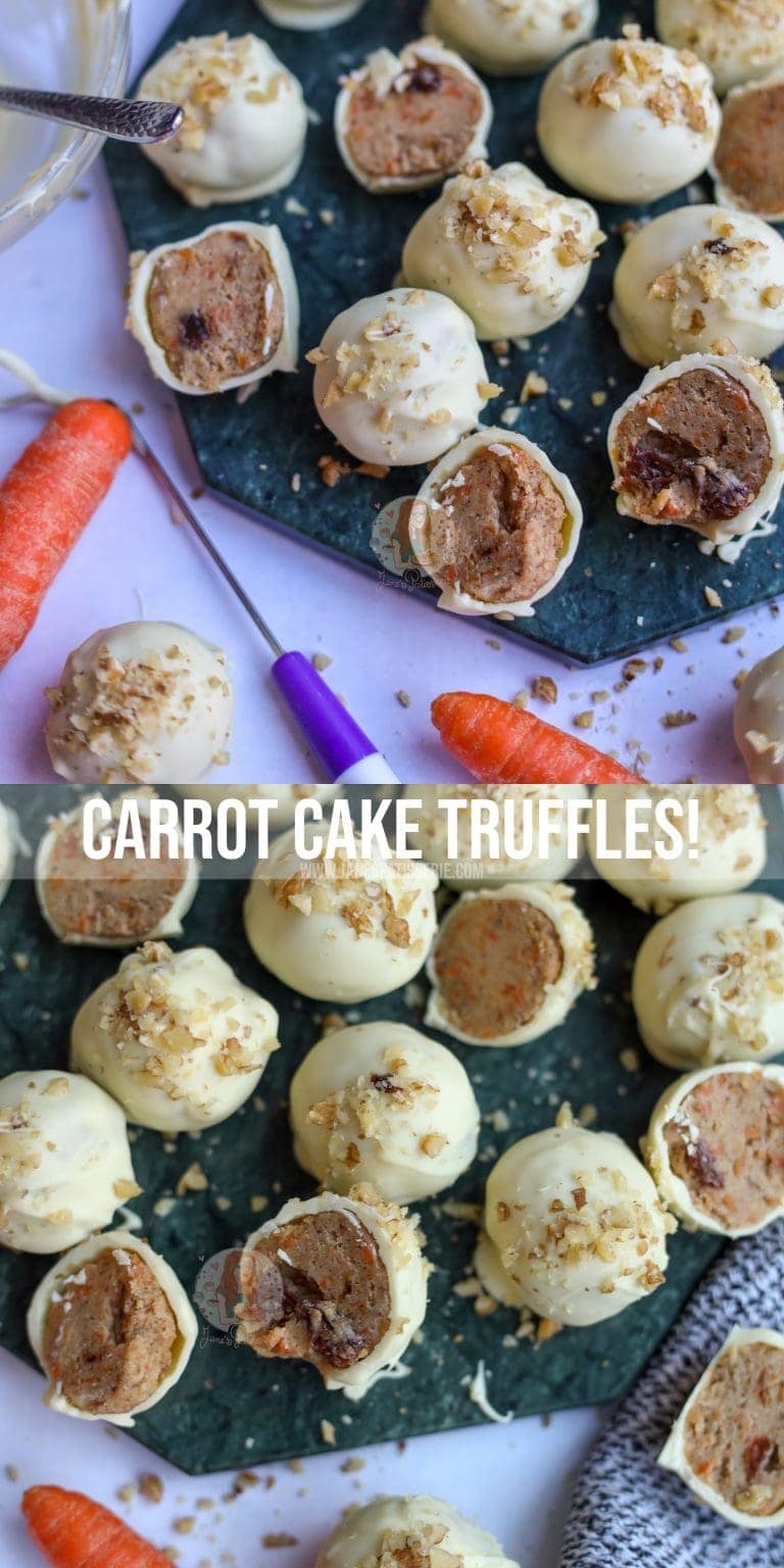Carrot Cake Truffles! Jane's Patisserie