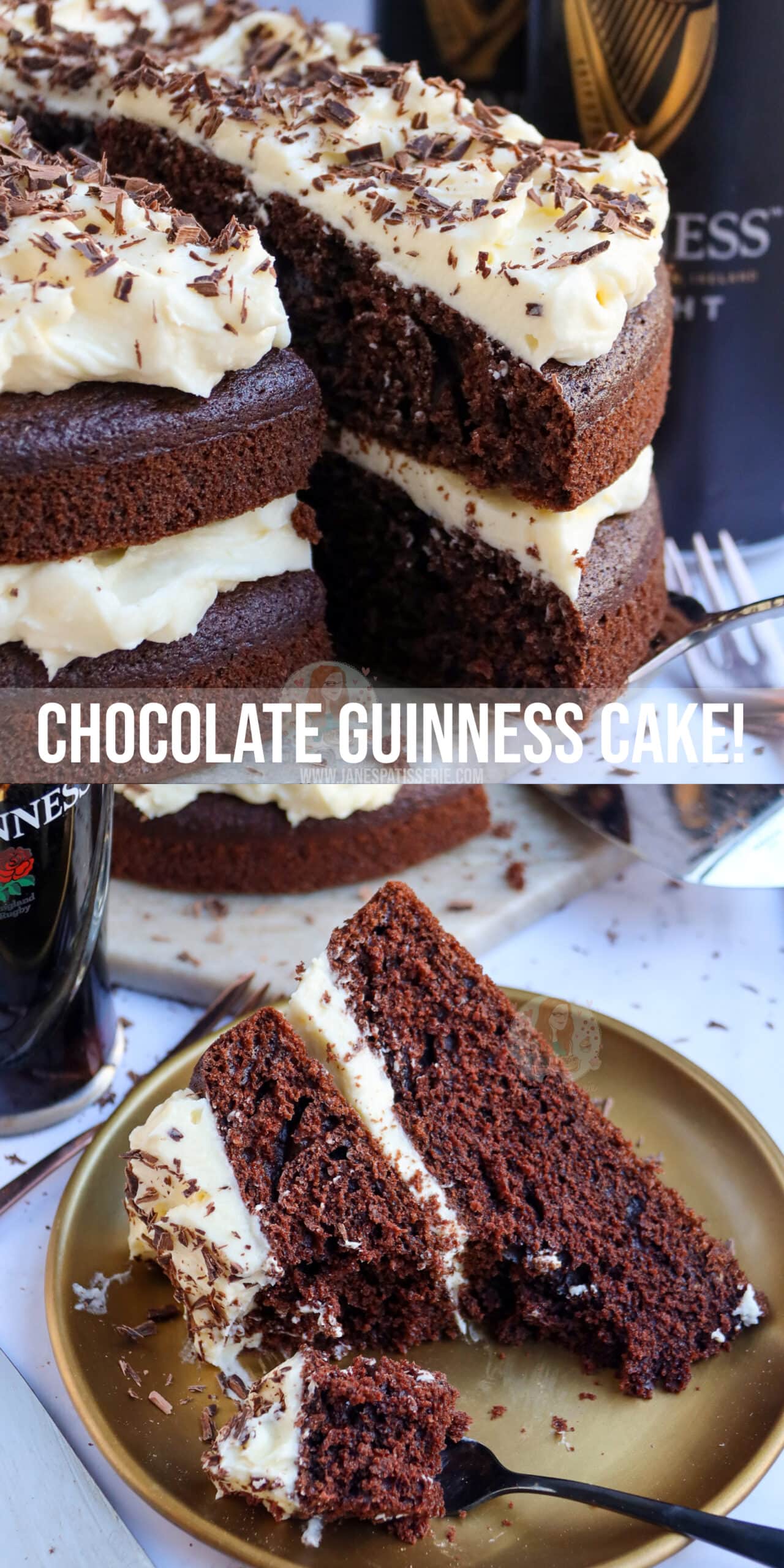 Chocolate Guinness Cake! Jane's Patisserie