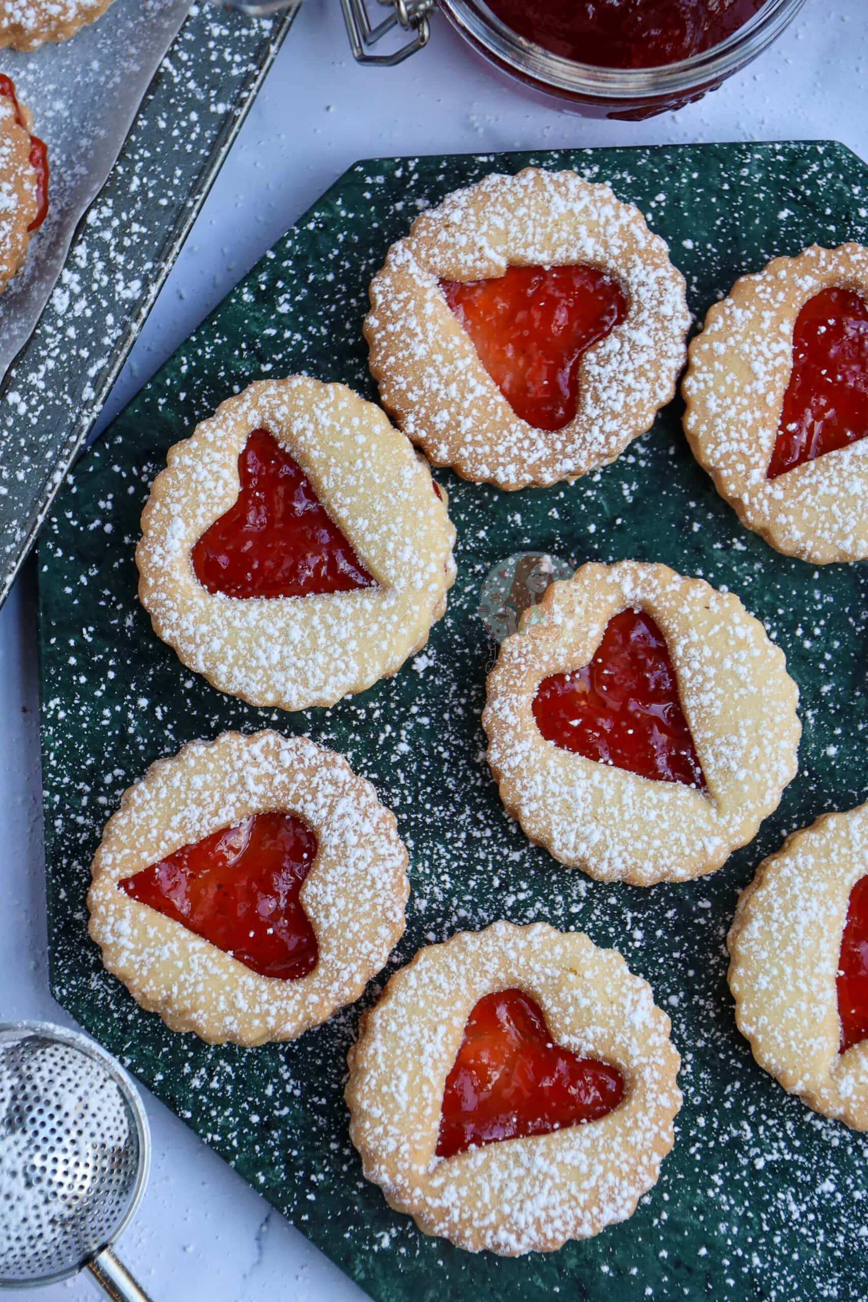 Homemade Jammie Dodgers! Jane's Patisserie