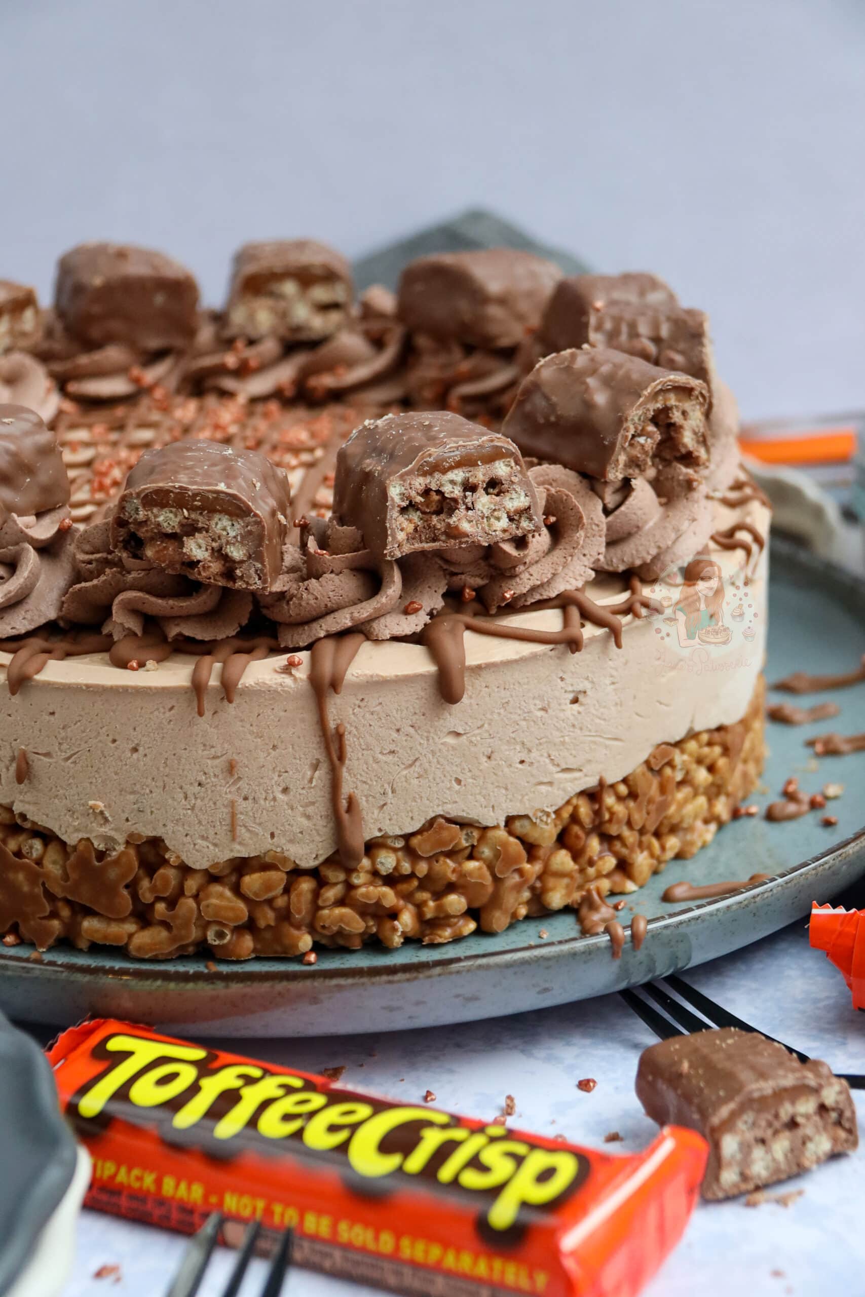 NoBake Toffee Crisp Cheesecake! Jane's Patisserie