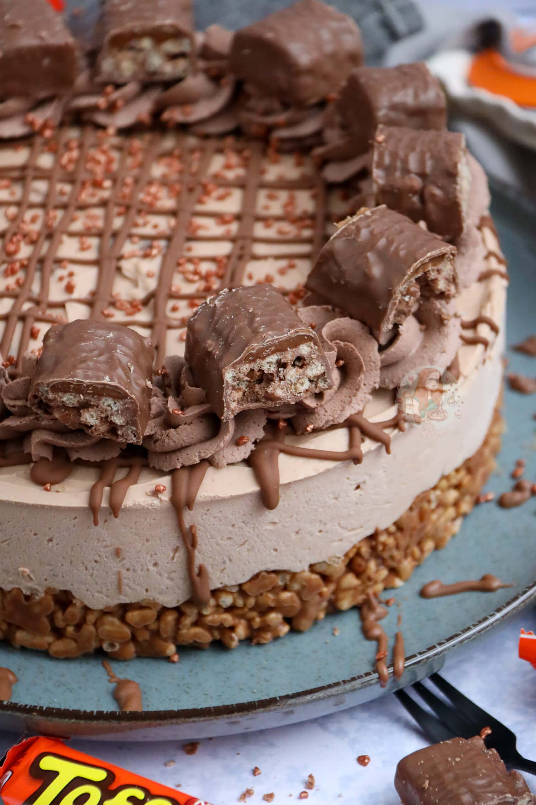 NoBake Toffee Crisp Cheesecake! Jane's Patisserie