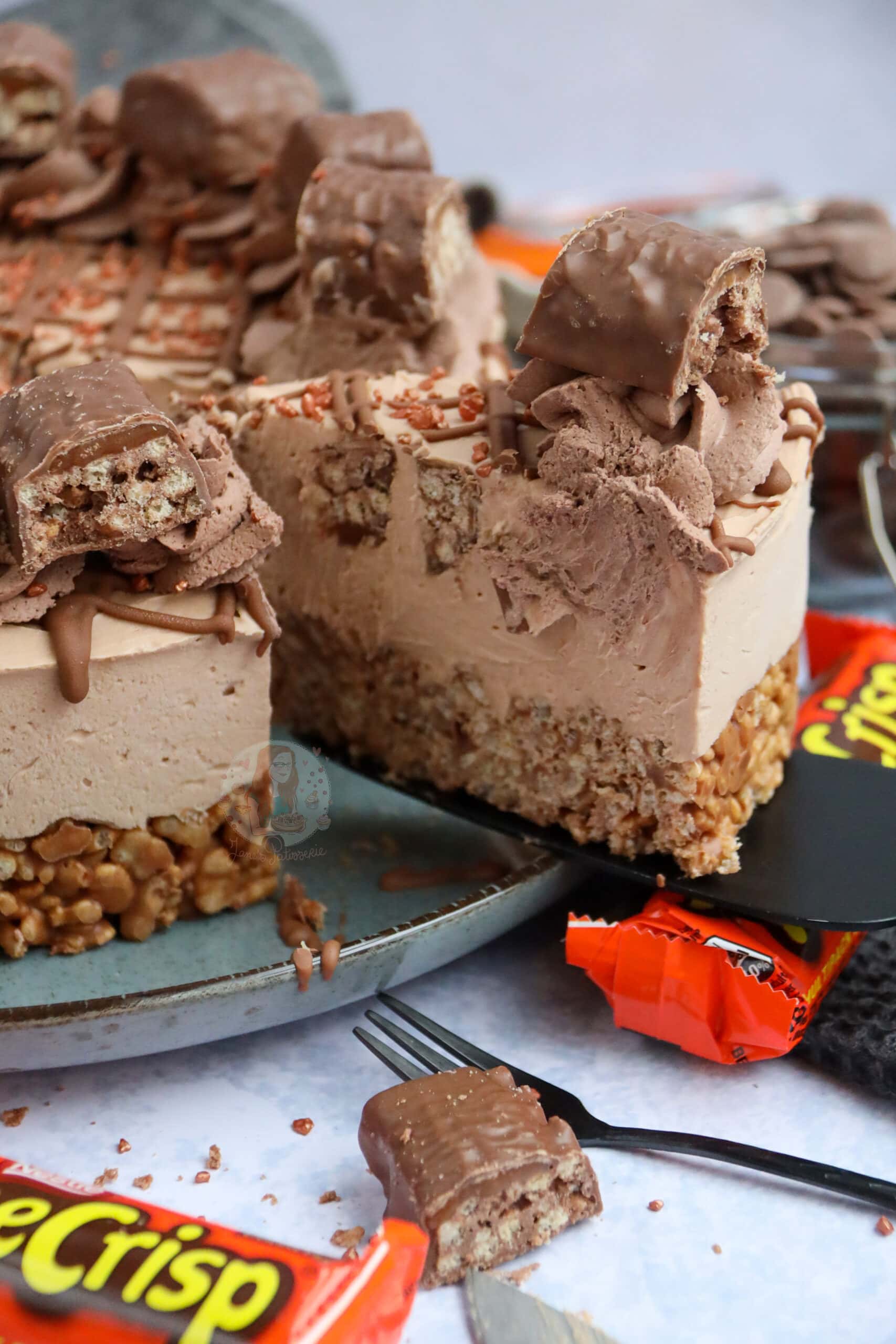 NoBake Toffee Crisp Cheesecake! Jane's Patisserie