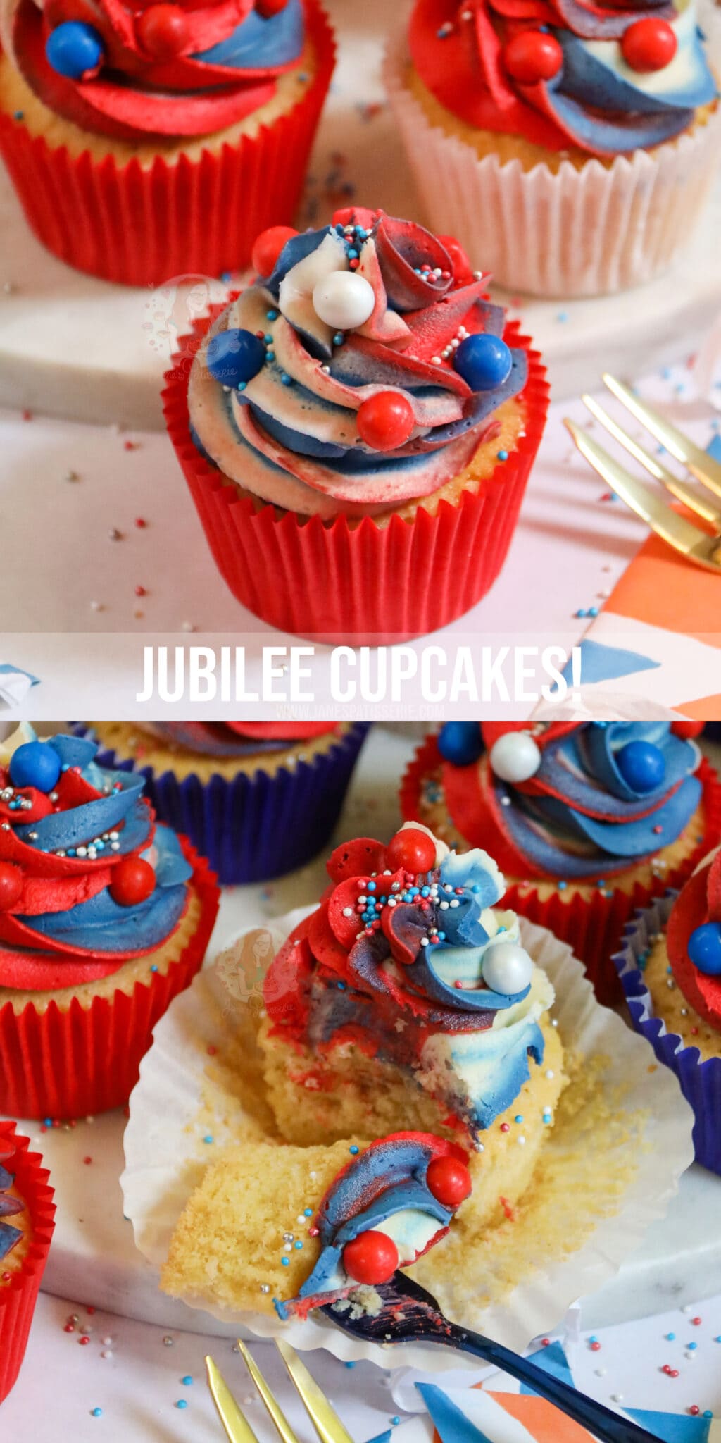 Jubilee Cupcakes! Jane's Patisserie