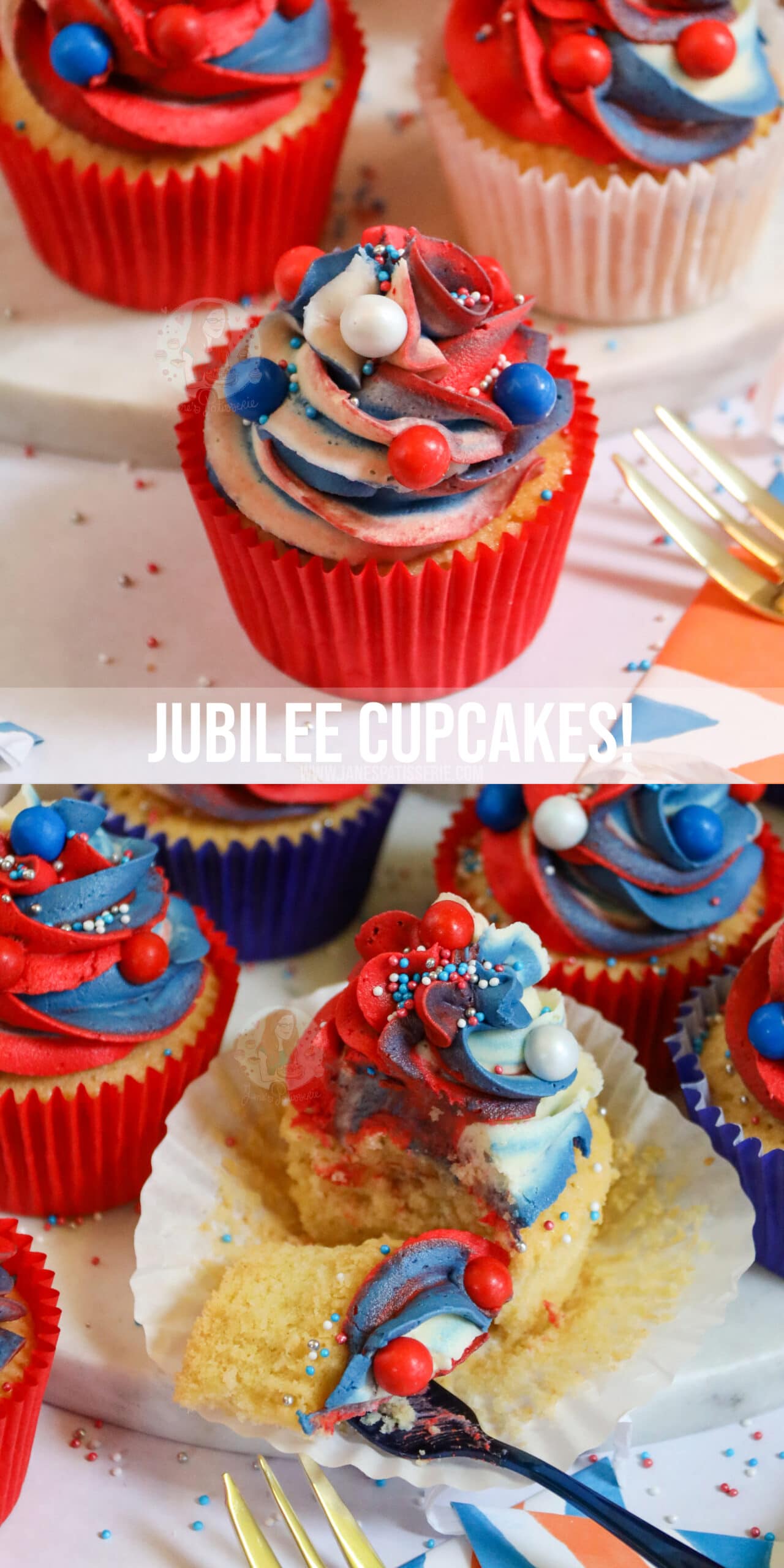 Jubilee Cupcakes! Jane's Patisserie
