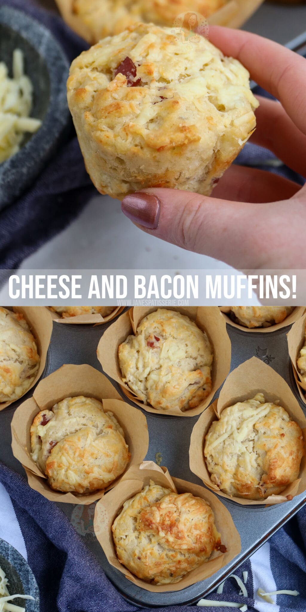 Cheese and Bacon Muffins! Jane's Patisserie