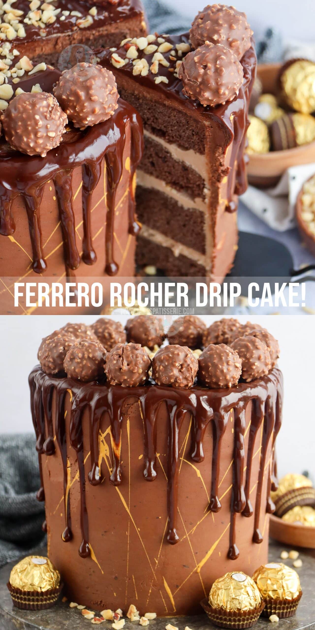 Ferrero Rocher Drip Cake! Jane's Patisserie