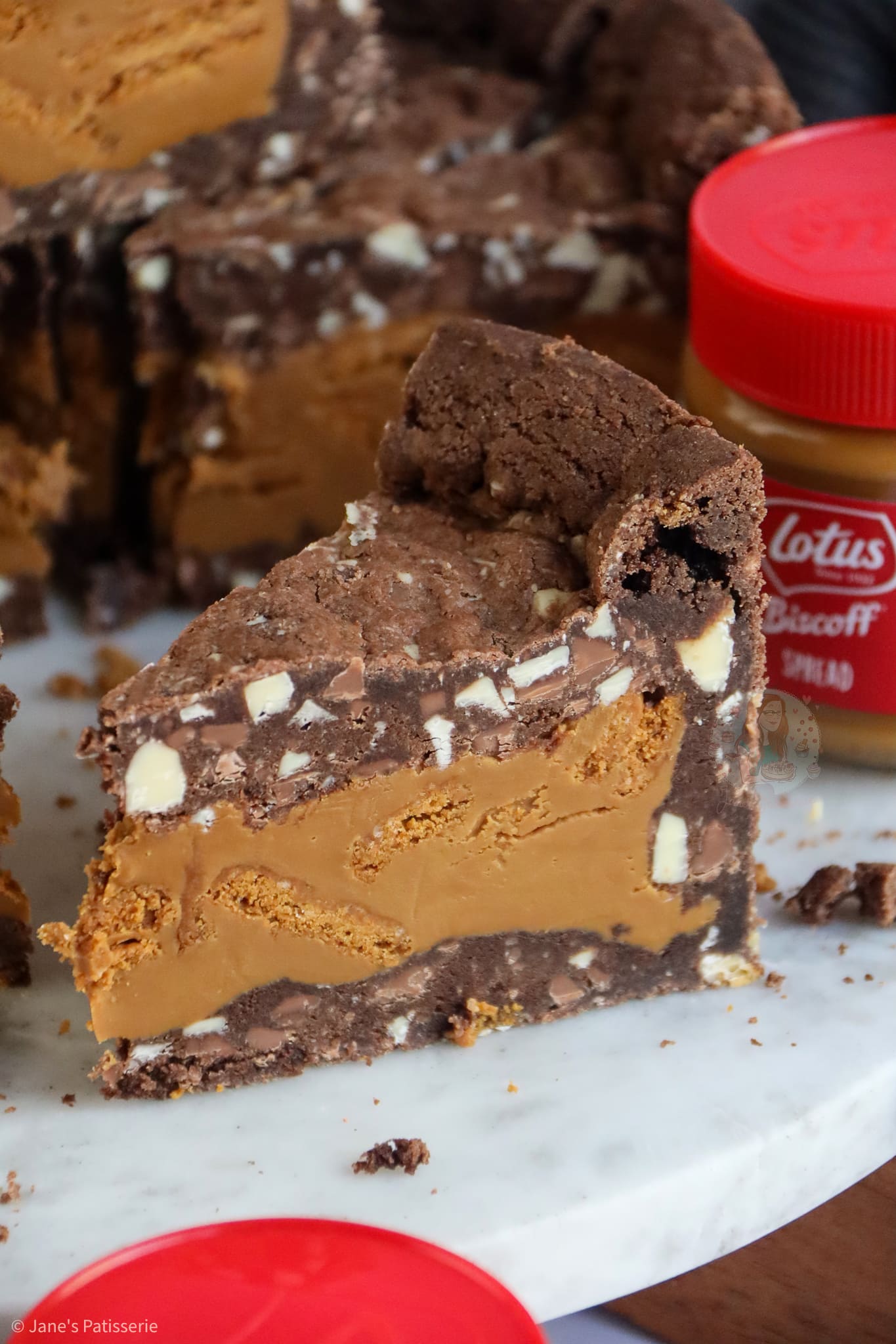 Biscoff Cookie Pie! Jane's Patisserie