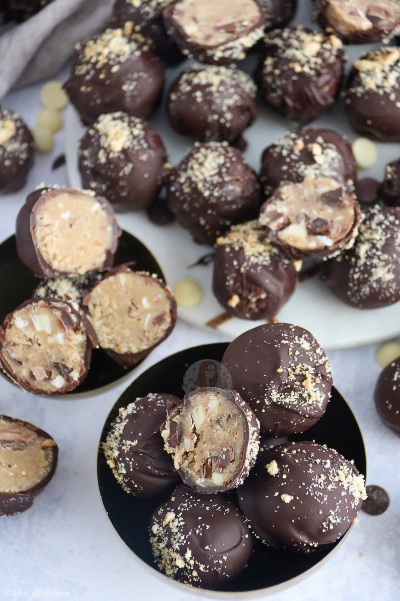 Cookie Dough Truffles! Jane's Patisserie