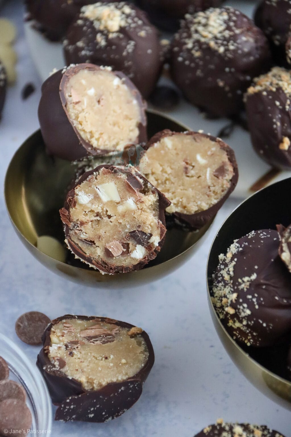 Cookie Dough Truffles! Jane's Patisserie