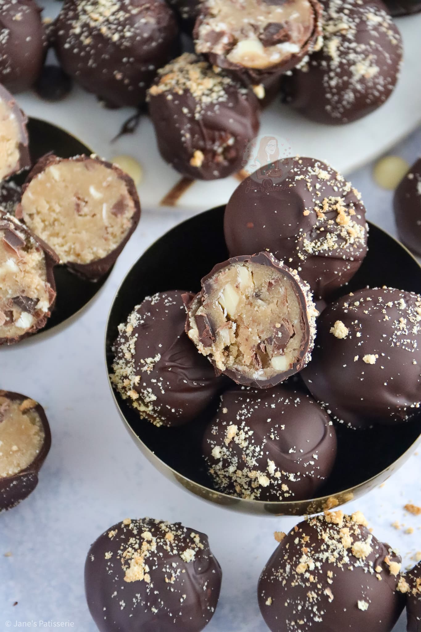 Cookie Dough Truffles! Jane's Patisserie