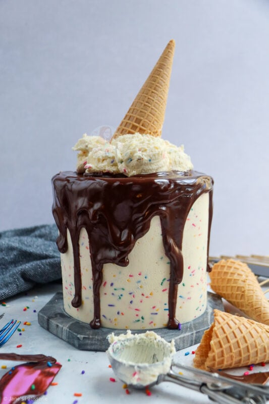 Melted ice cream cake recipe