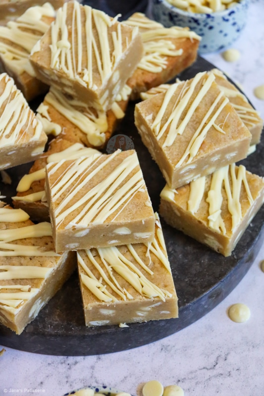 White Chocolate Blondies! - Jane's Patisserie