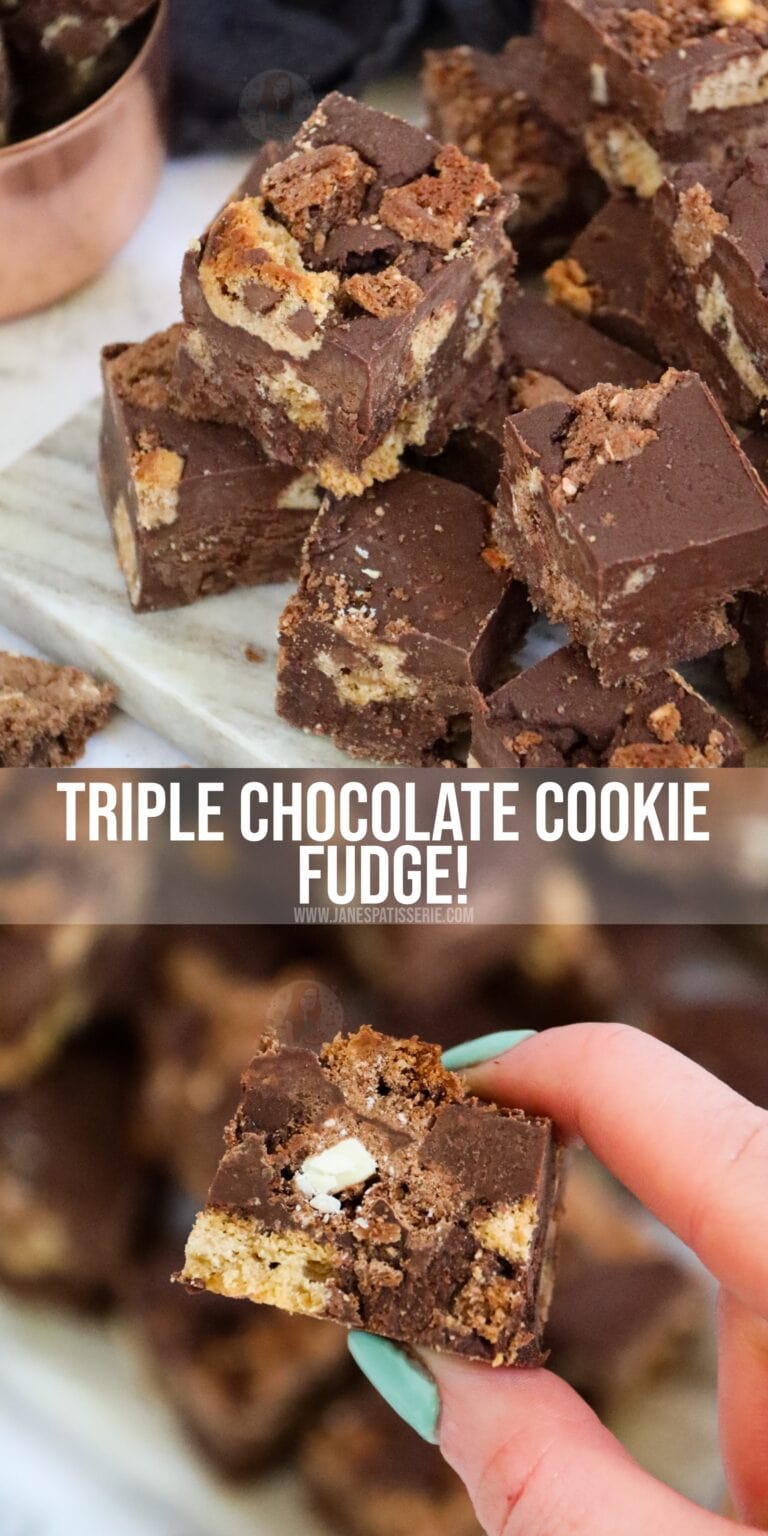 Triple Chocolate Cookie Fudge! Jane's Patisserie