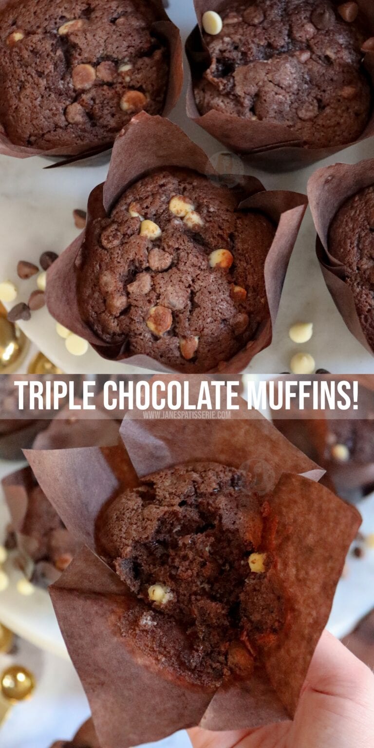 Triple Chocolate Muffins! Jane's Patisserie
