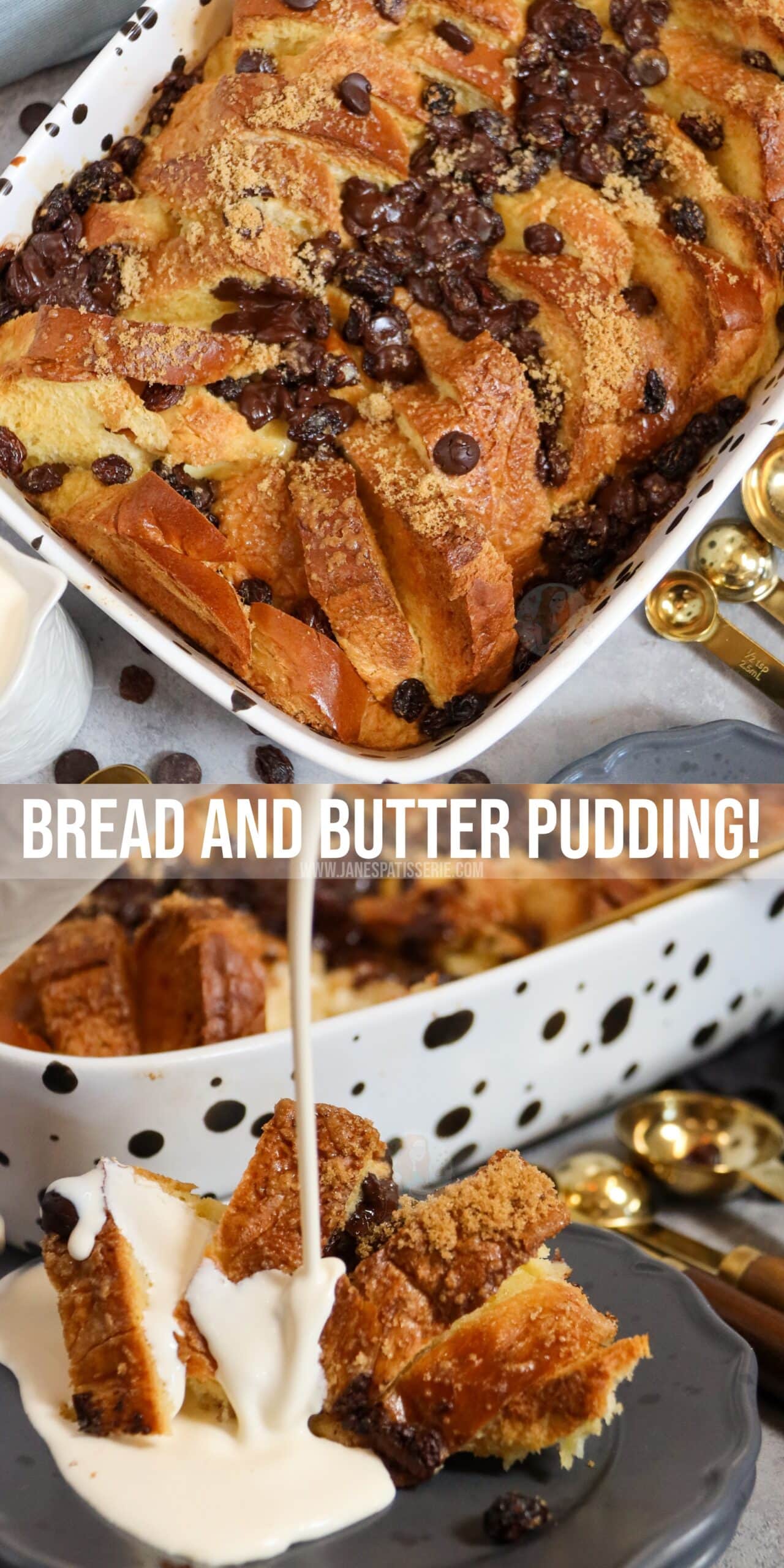 Bread & Butter Pudding! Jane's Patisserie