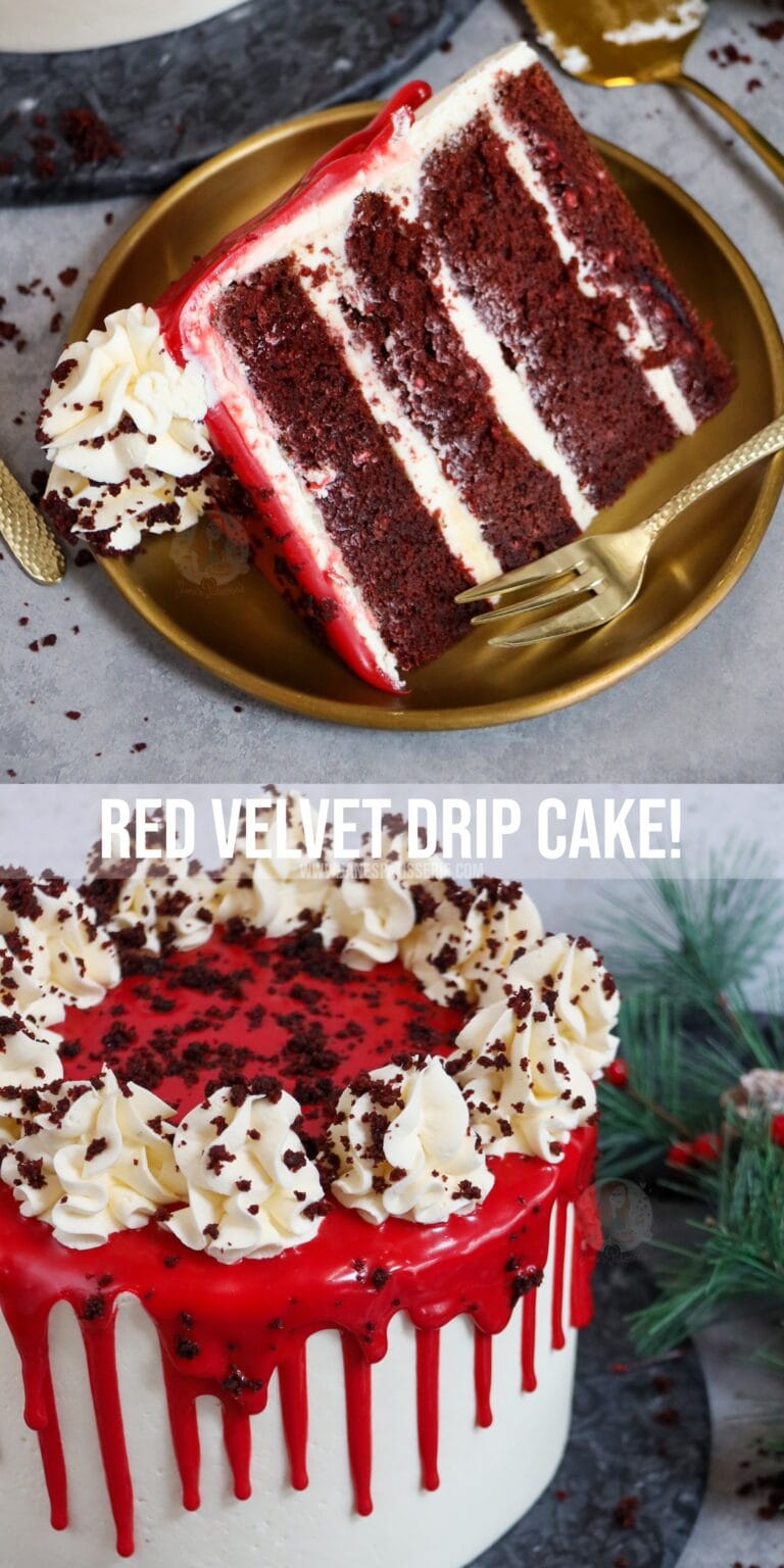 Red Velvet Drip Cake! Jane's Patisserie
