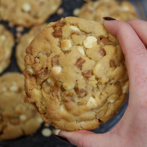 White Chocolate Fudge NYC Cookies Jane's Patisserie