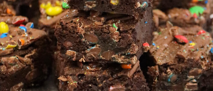 M&M Brownies! 