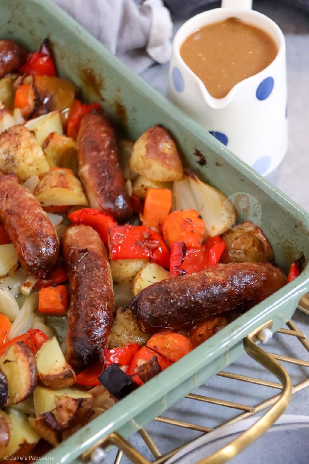 Sausage Traybake! Jane's Patisserie