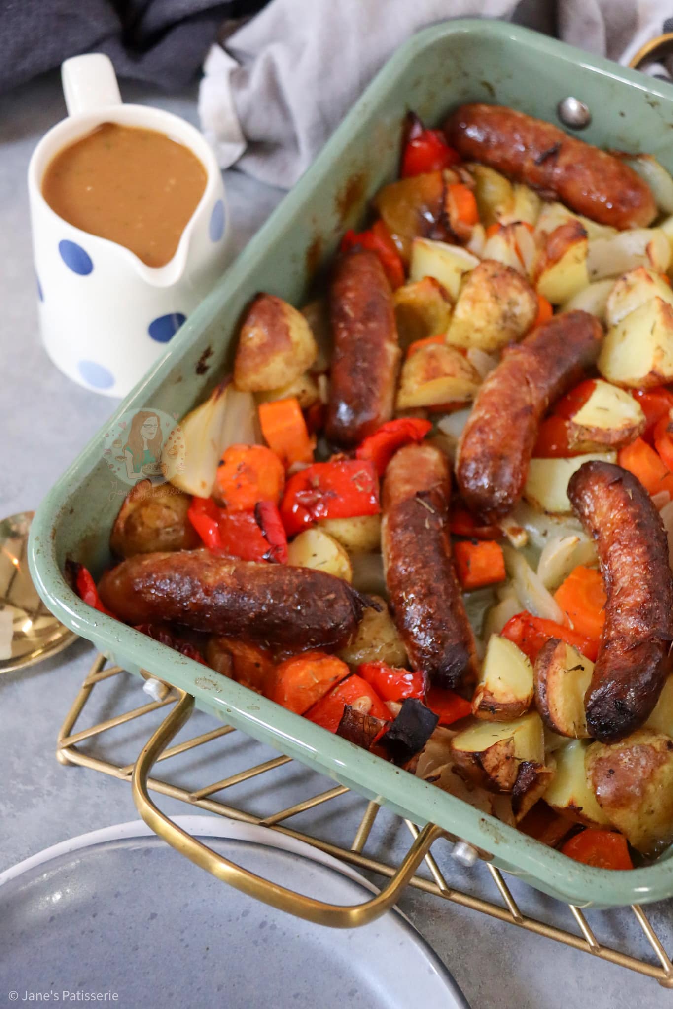 Sausage Traybake! Jane's Patisserie