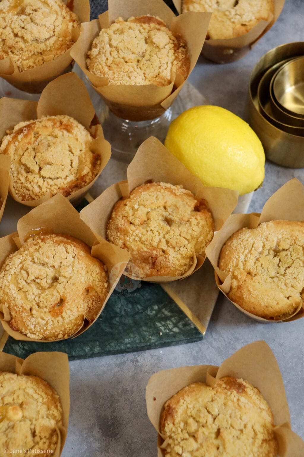 Lemon Curd Muffins! - Jane&amp;#39;s Patisserie