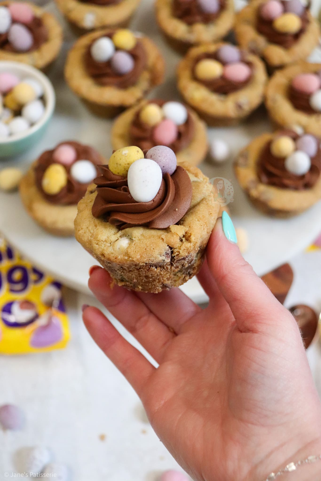 Mini Egg Cookie Cups! - Jane's Patisserie