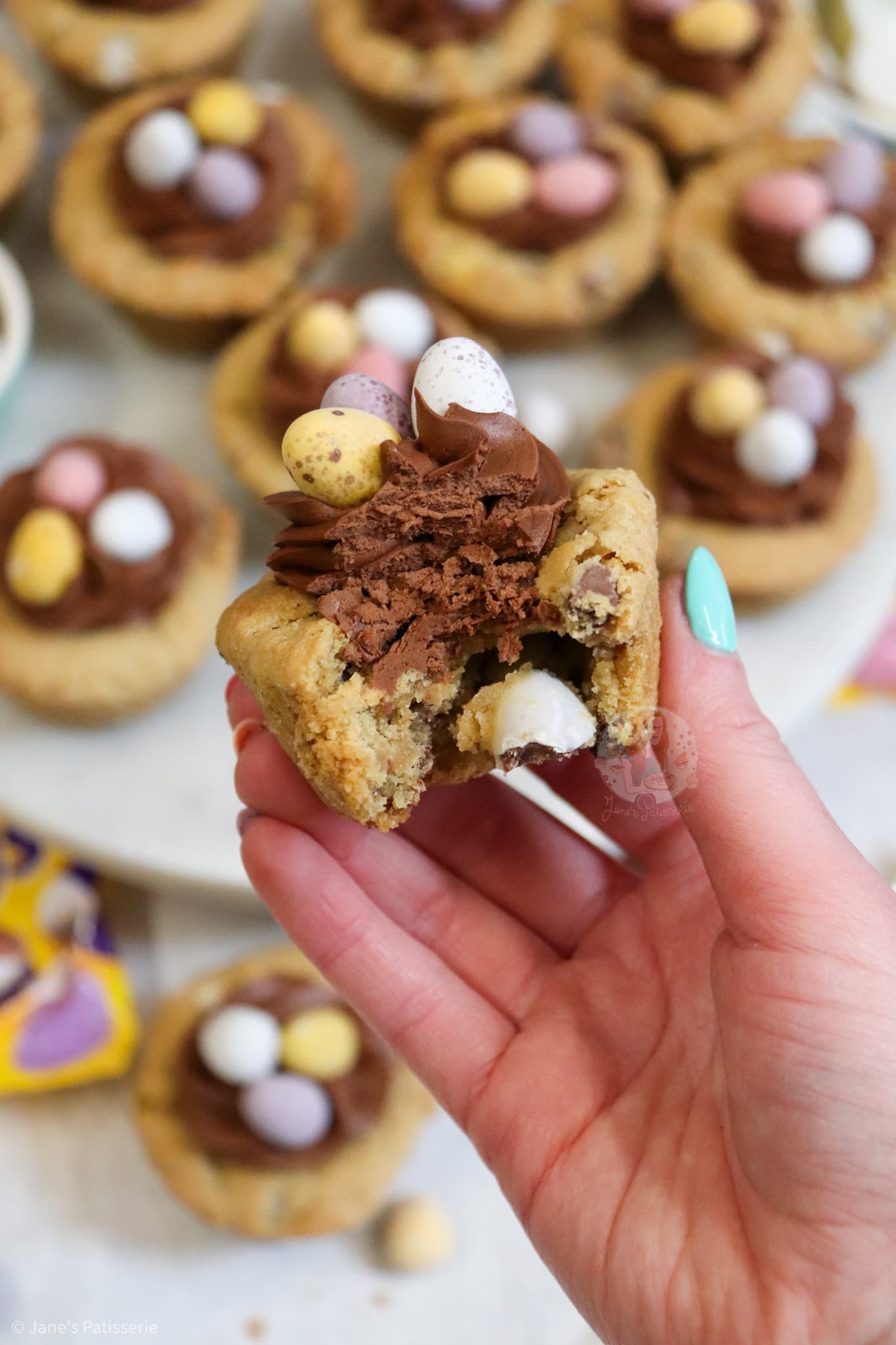 Mini Egg Cookie Cups! - Jane's Patisserie