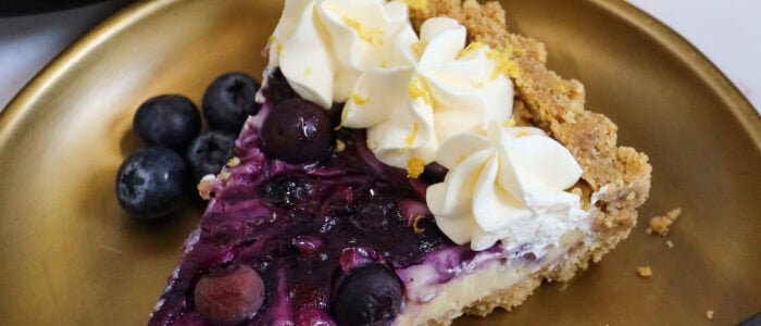 Lemon Blueberry Tart!