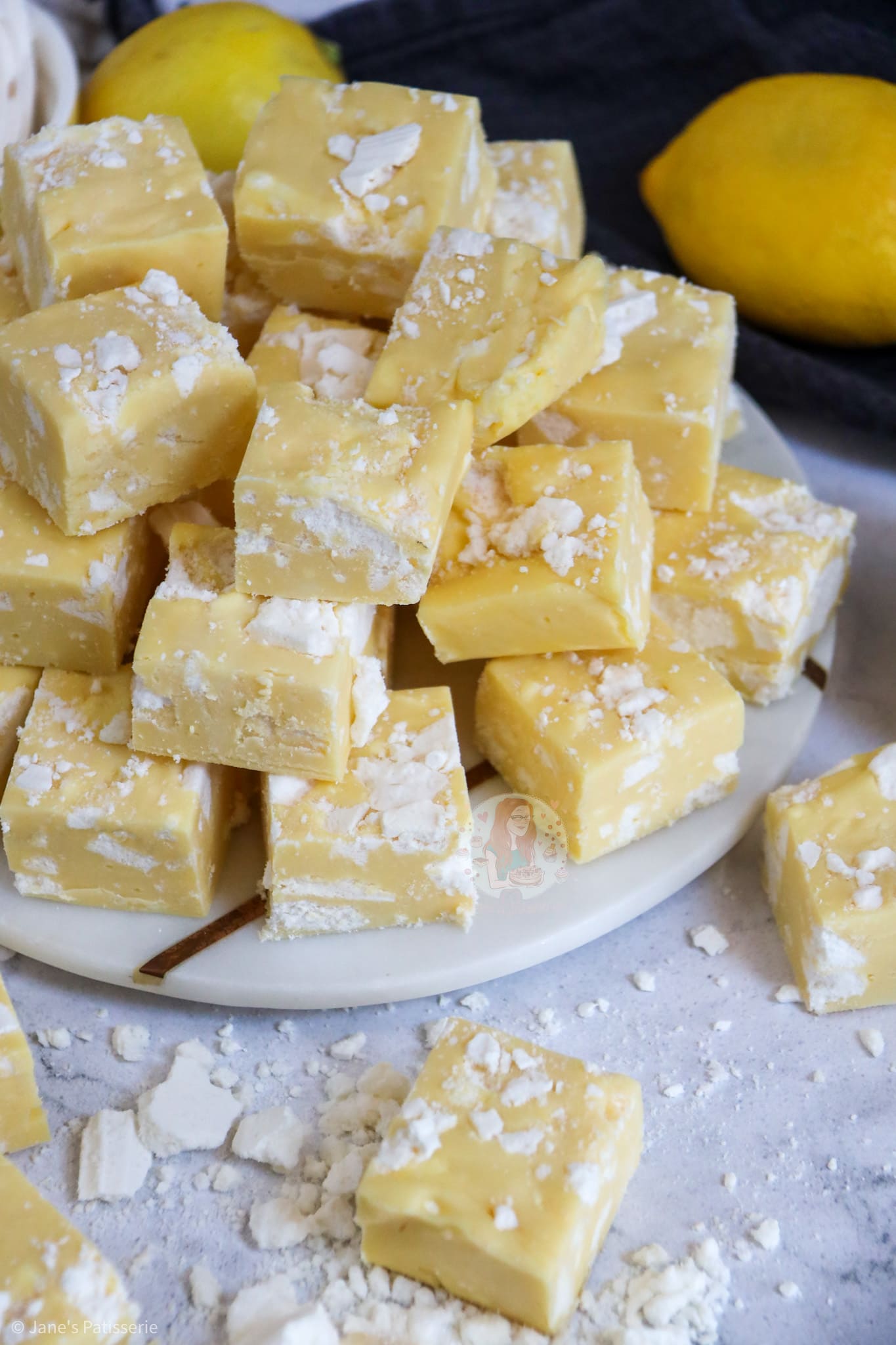 Lemon Meringue Fudge!