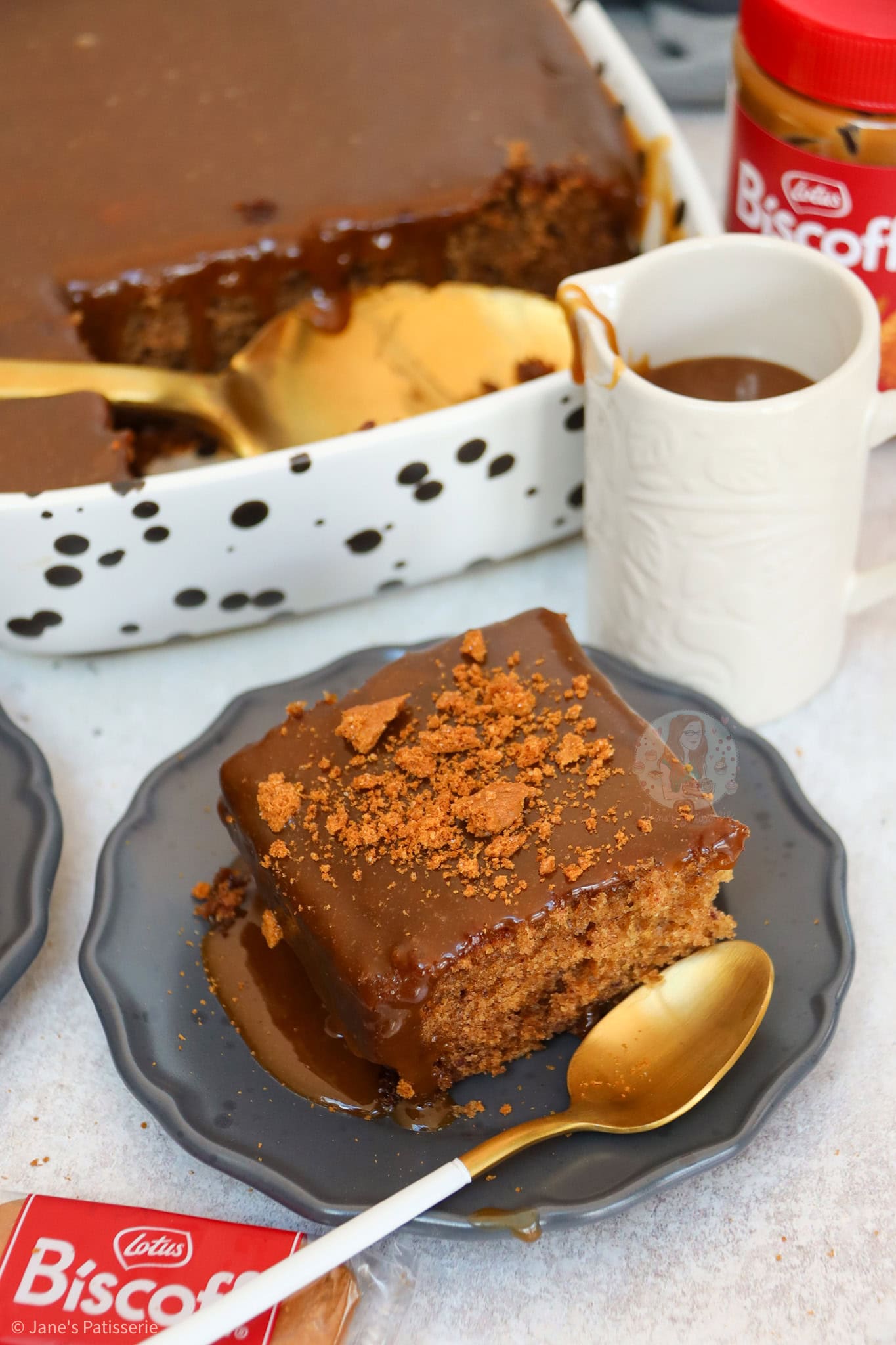 Biscoff Sticky Toffee Pudding - Jane's Patisserie
