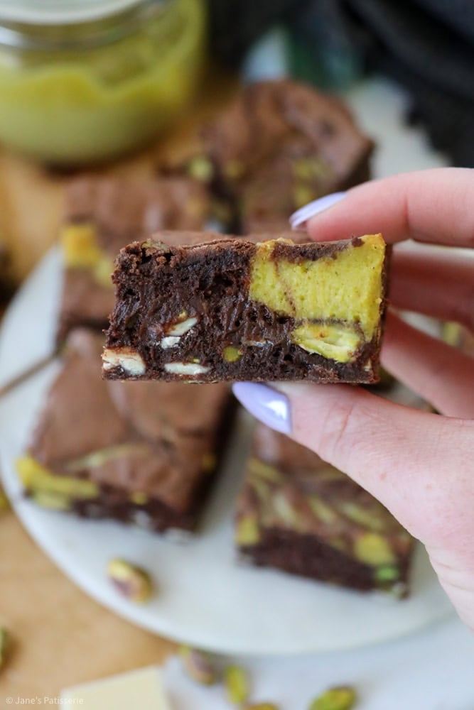 Pistachio Brownies!