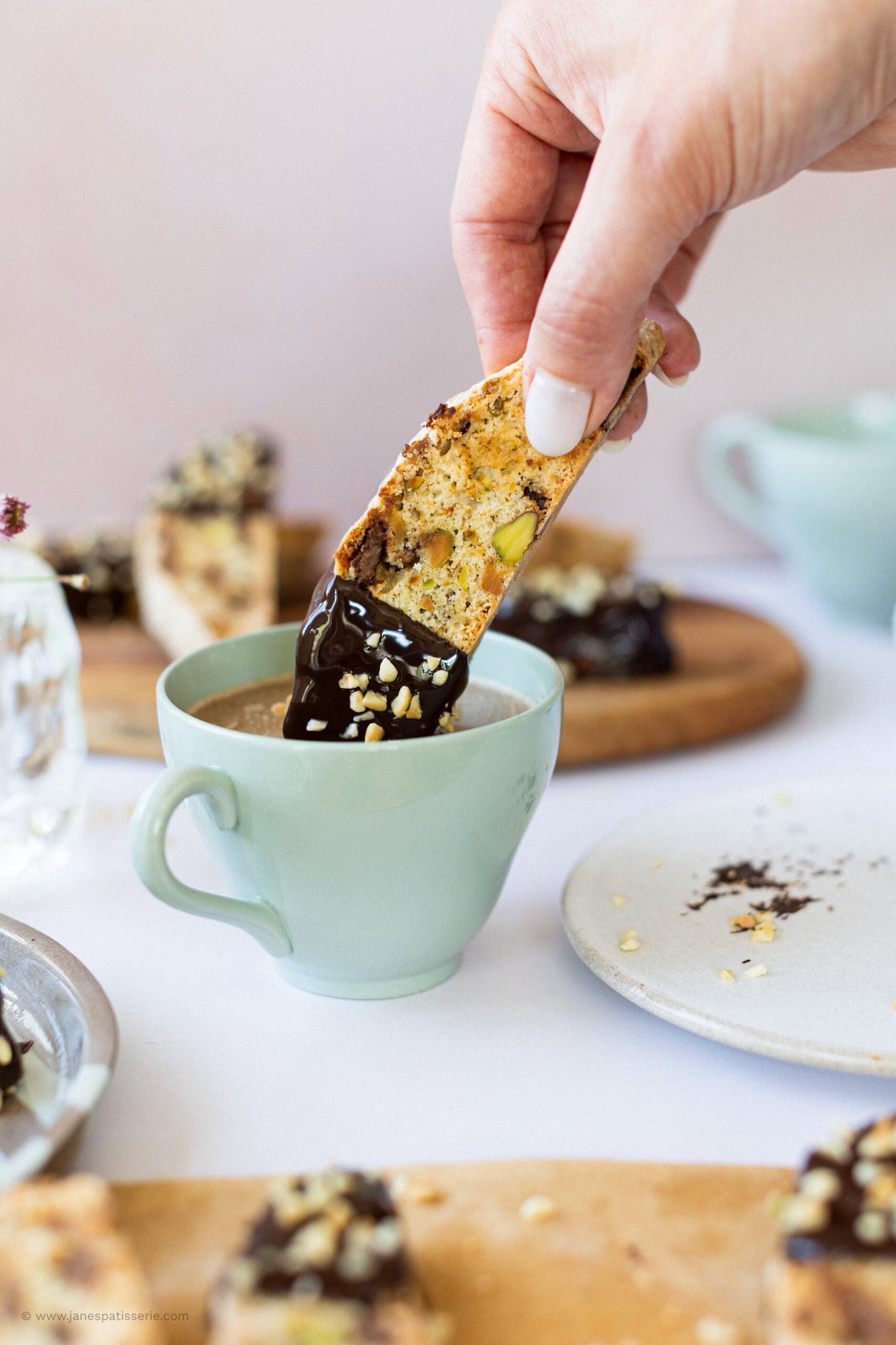 Pistachio, nocciole e biscotti al cioccolato!