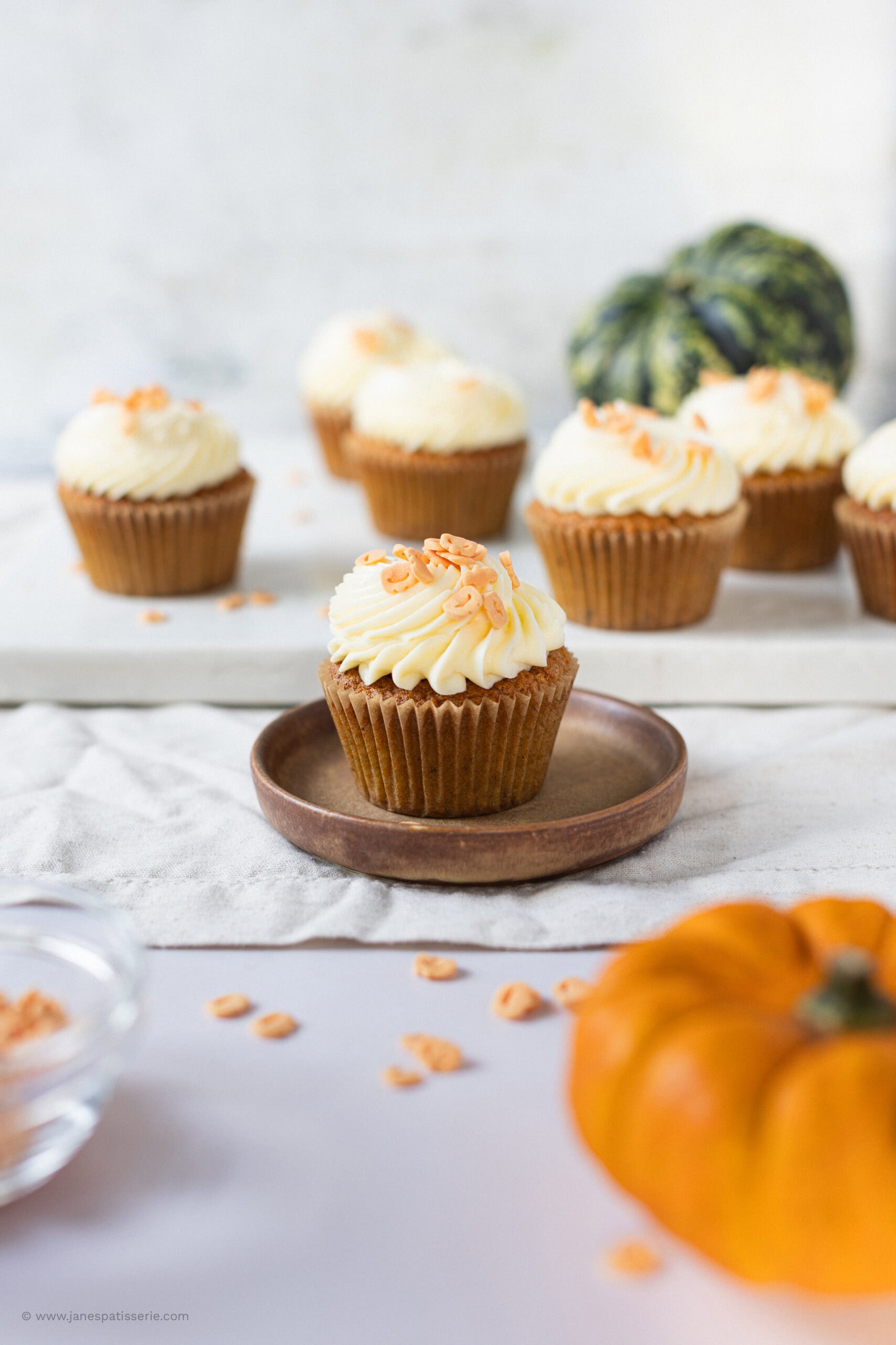 Kürbiskuchen mit Creme Cheese Frosting