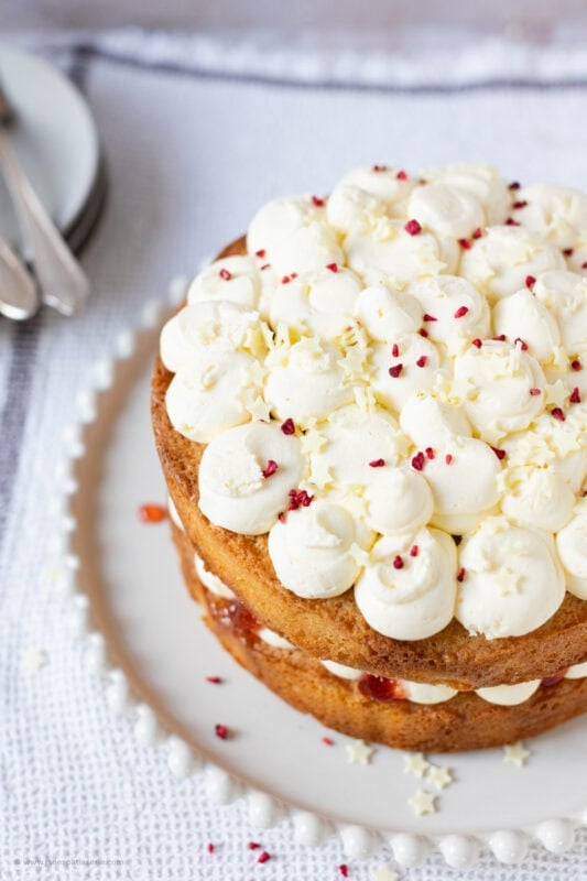 The icing of a Vanilla Cake - back to basics