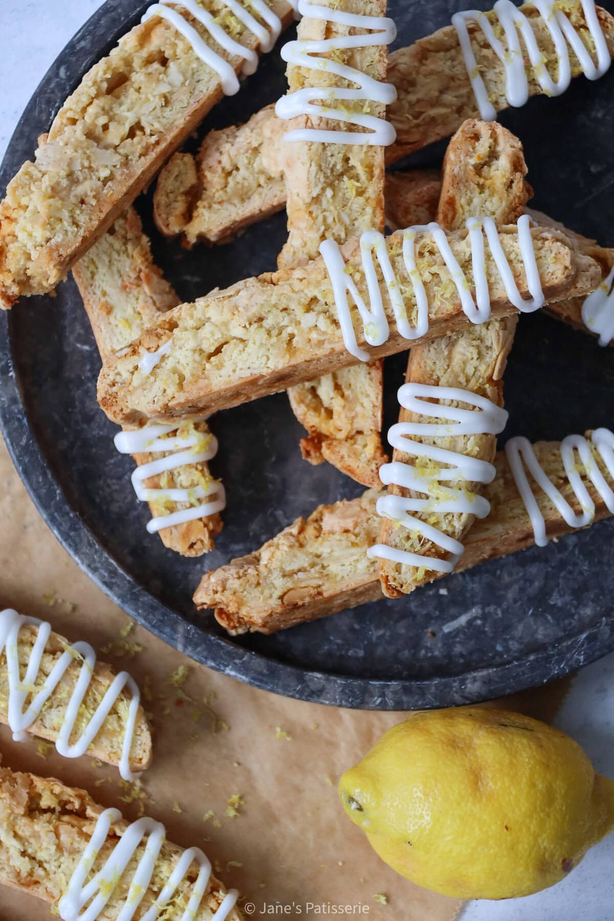 Lemon Biscotti Recipe