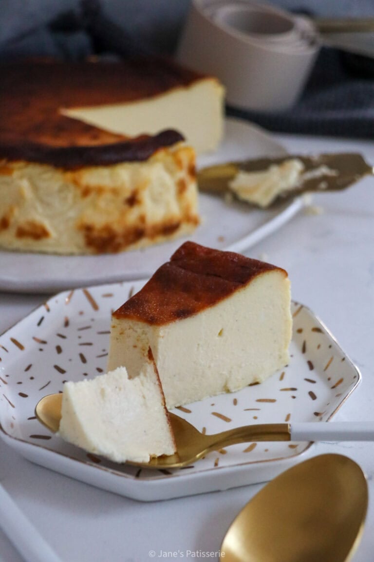 Basque Cheesecake - Jane's Patisserie