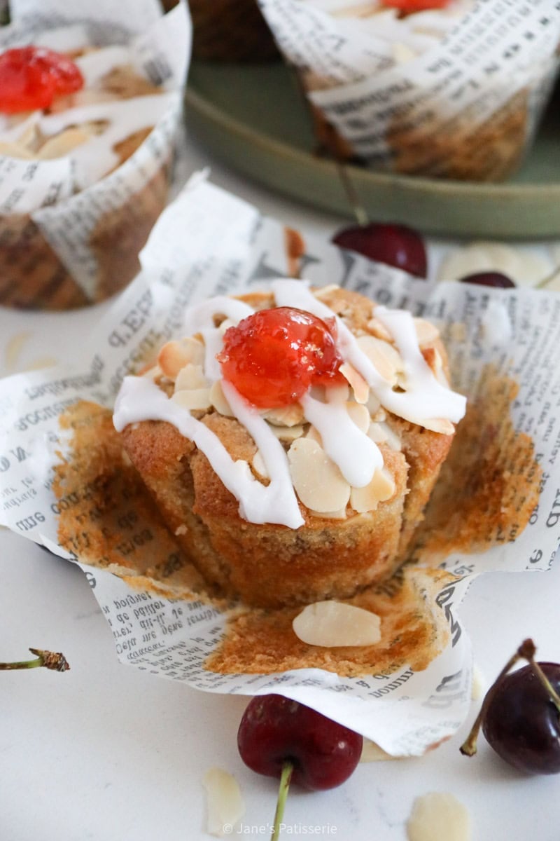 Bakewell Muffin Recipe