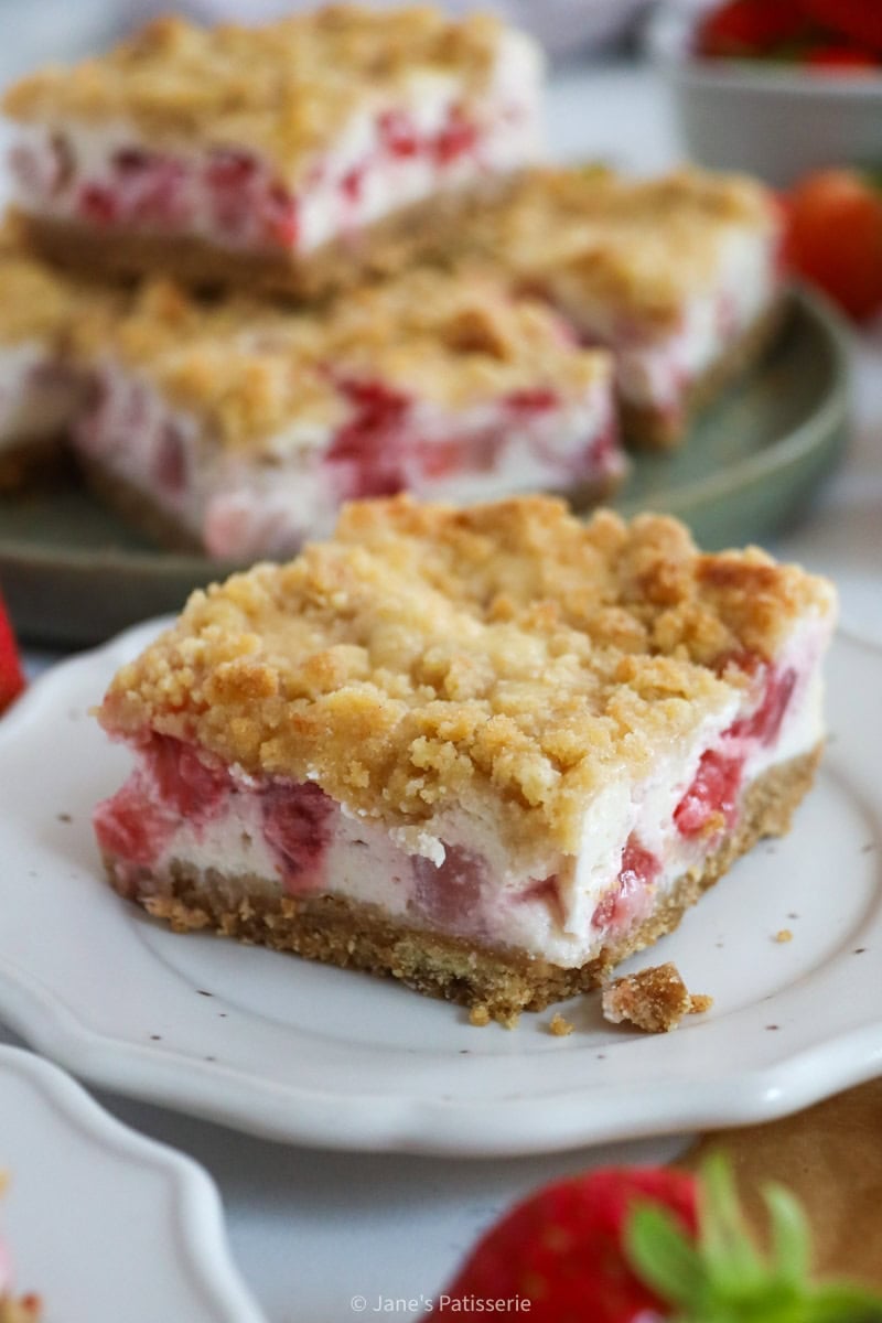 Rezept für Strawberry Cheesecake Bar