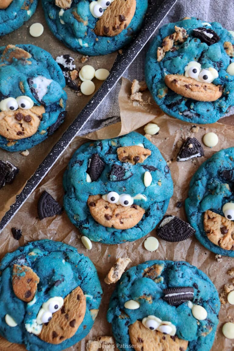 Cookie Monster Cookie Recipe | Jane's Patisserie